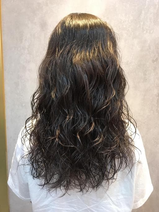 韓系、女生長髮、溫塑燙