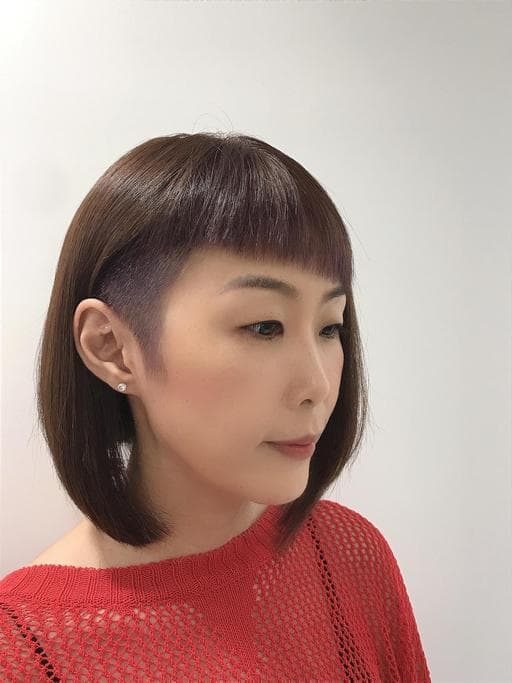 女生短髮、女生染髮、短瀏海