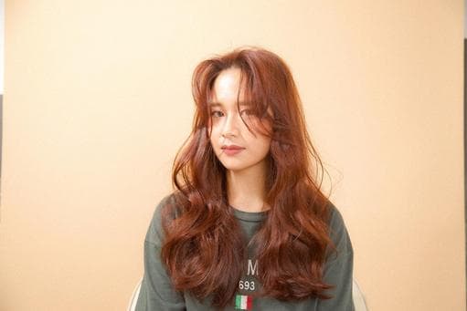 女生長髮、女生染髮、不用漂髮