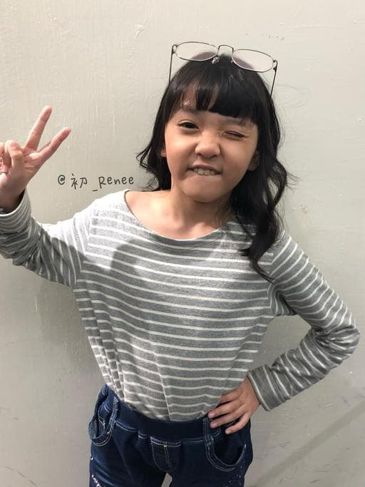 兒童髮型、眉上瀏海、小孩剪髮