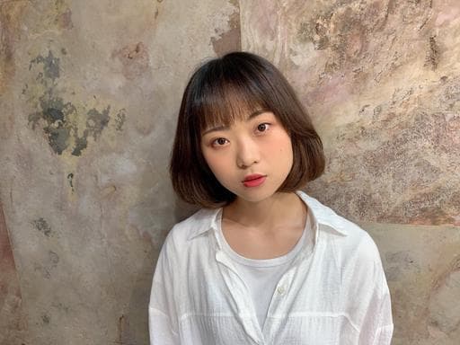 女生短髮、溫塑燙、女生燙髮