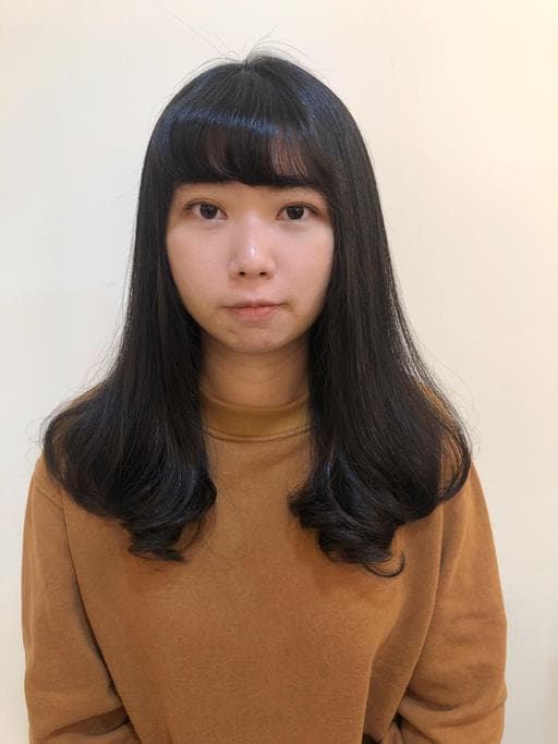女生長髮、女生燙髮、溫塑燙