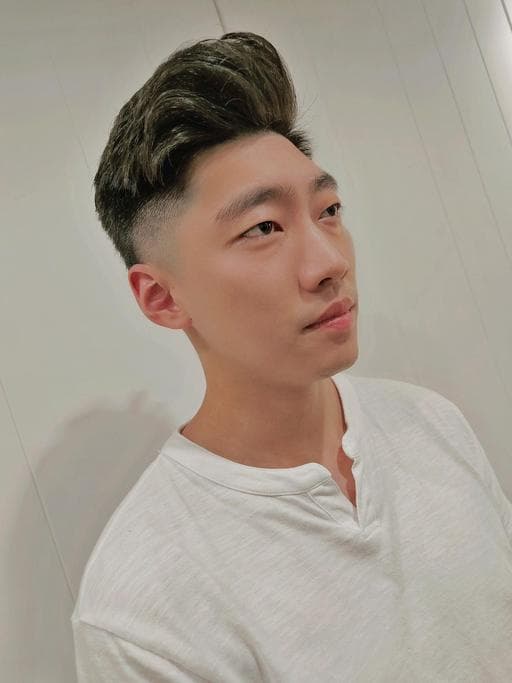 男生Undercut、男生卷髮、男士漸層推