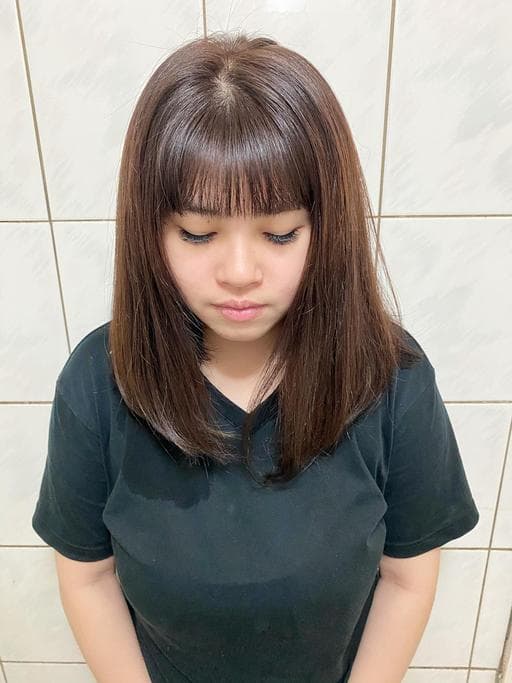 女生中長髮、漂色、女生染髮
