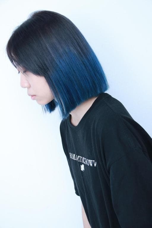 女生中長髮、女生染髮、漂色