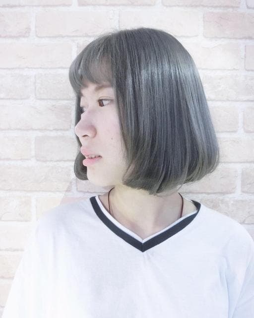 信義區剪髮、信義區染髮、女生短髮