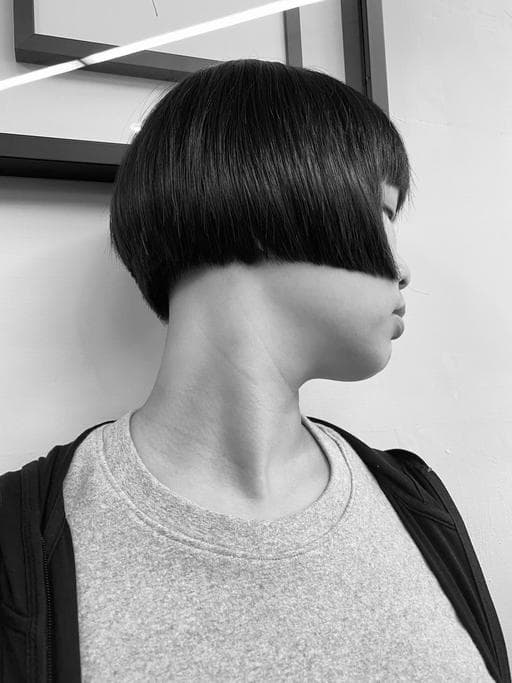 女生短髮、鮑伯頭、短瀏海