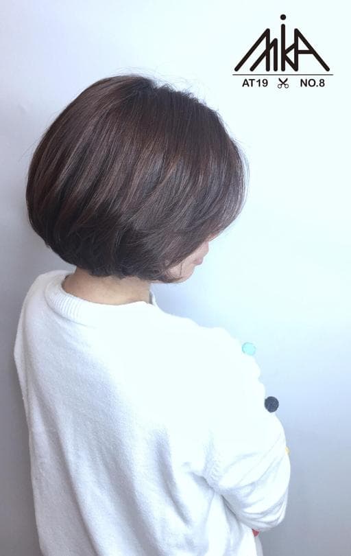 棕色系、細軟髮、女生染髮