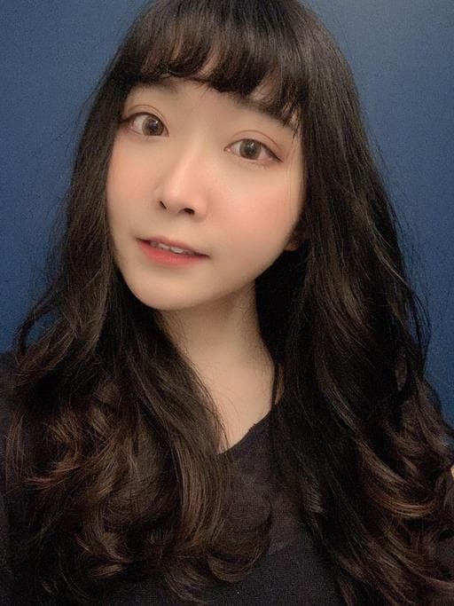 長瀏海、女生長髮、溫塑燙