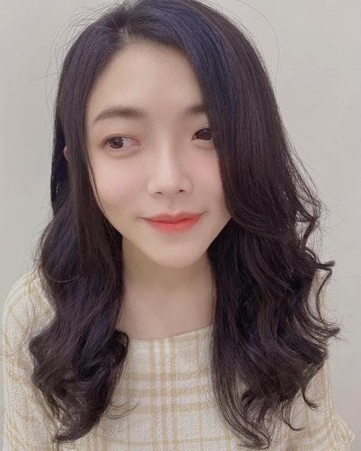 長瀏海、女生長髮、溫塑燙