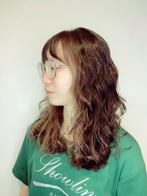 女生長髮、溫塑燙、女生燙髮