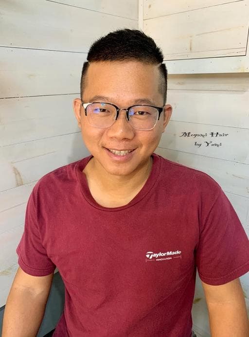 男生短髮、台南剪髮、台南設計師
