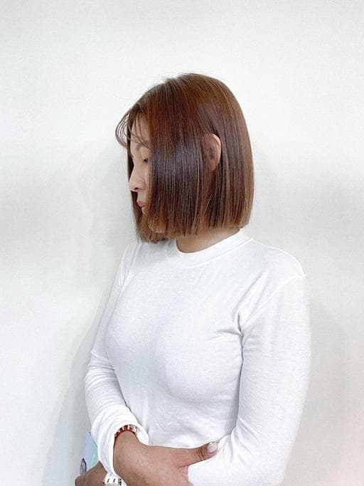 女生短髮、女生染髮、粗硬髮