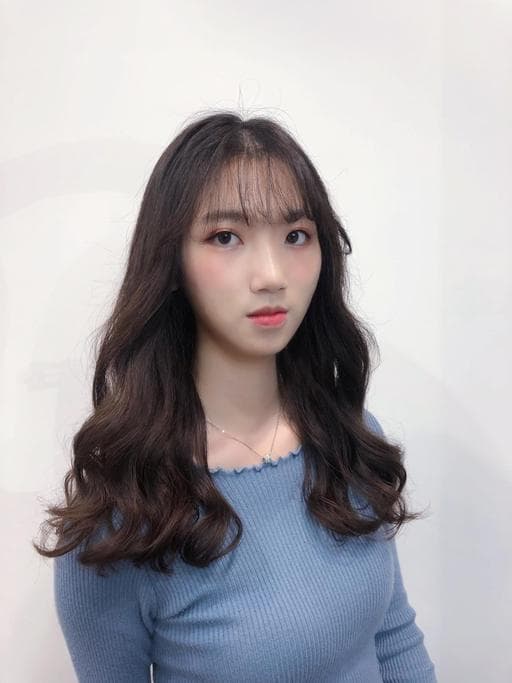 女生染燙、韓系捲度、韓系