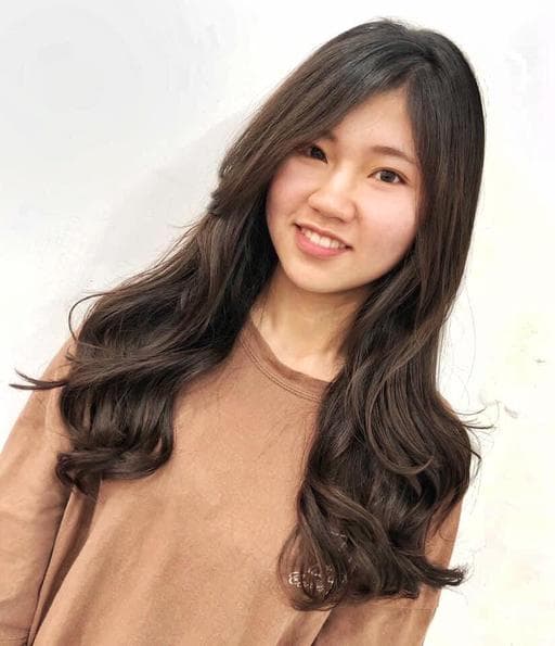 女生長髮、女生燙髮、溫塑燙