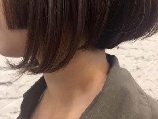 清新中短髮-(耳下肩上)、女生短髮、質感