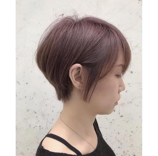 女生短髮、女生染髮、漂色