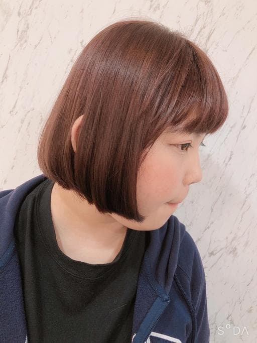 女生短髮、短瀏海、女生染髮