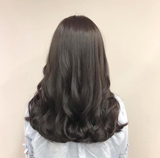 女生長髮、女生燙髮、溫塑燙