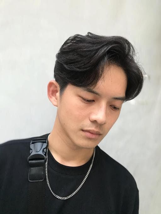 男生短髮、男生燙髮、冷燙