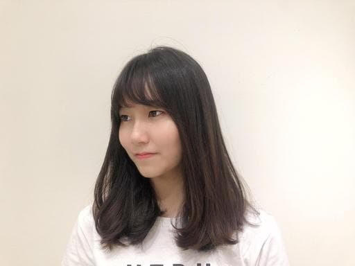燙瀏海、女生長髮、燙型不燙捲