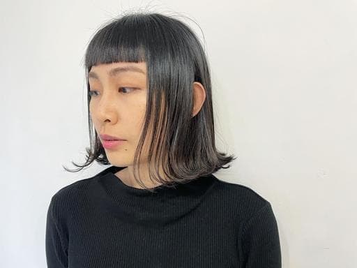 女生中長髮、女生燙髮、溫塑燙