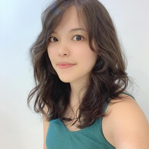 長瀏海、空氣感卷髮、女生長髮
