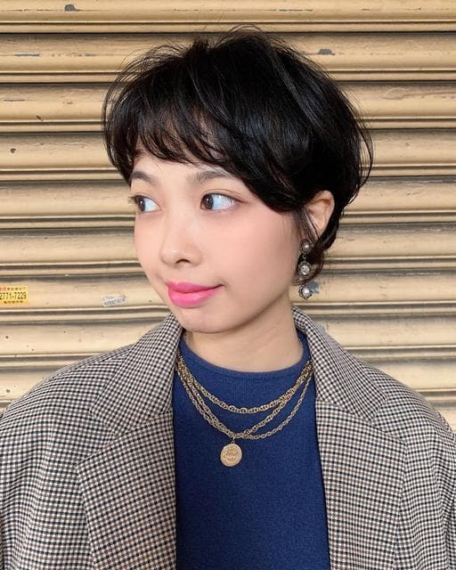 女生短髮、女生燙髮、溫塑燙