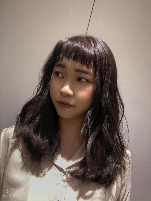 女生長髮、女生染髮、電棒造型