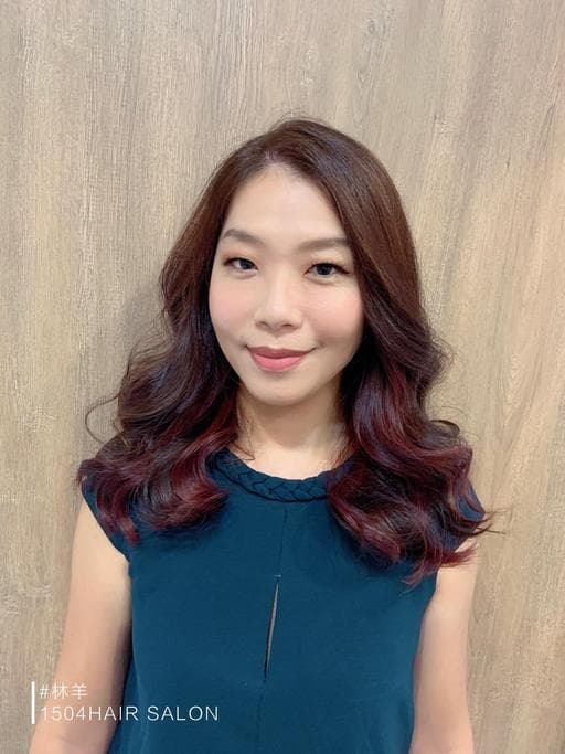 女生長髮、女生染髮、漂色