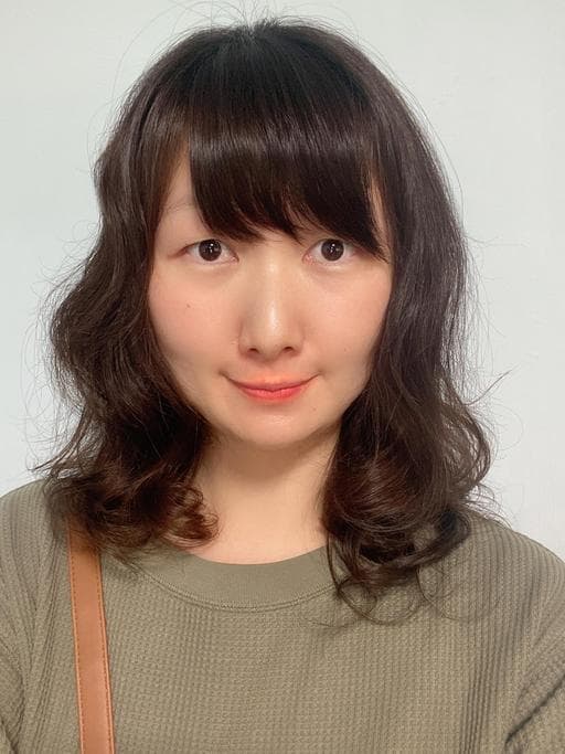 女生中長髮、溫塑燙、女生燙髮