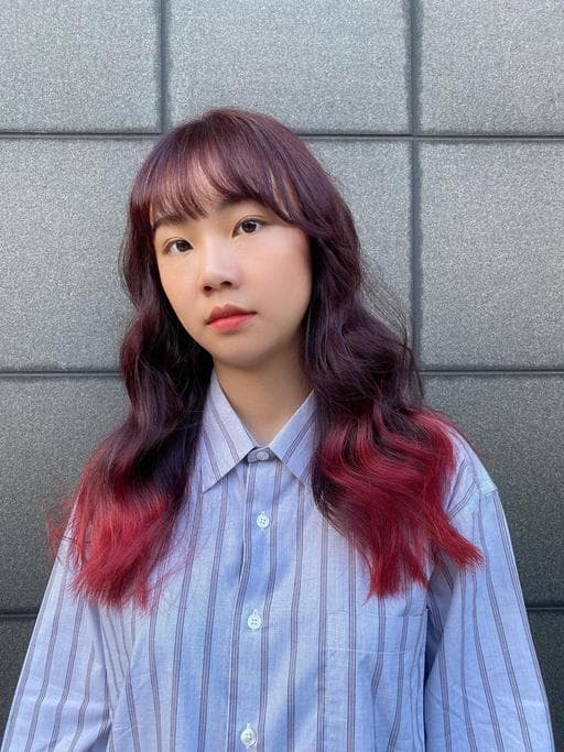 女生長髮、女生染髮、漂色
