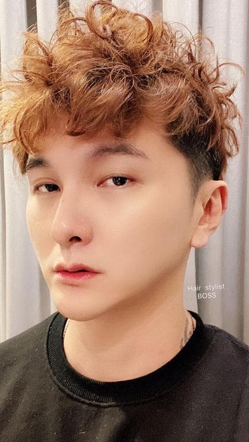 男生短髮、男生染髮、漂色