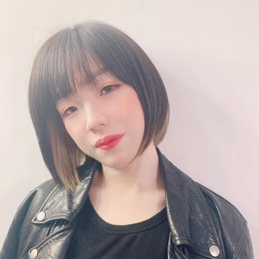 粗硬髮、女生短髮、漂色