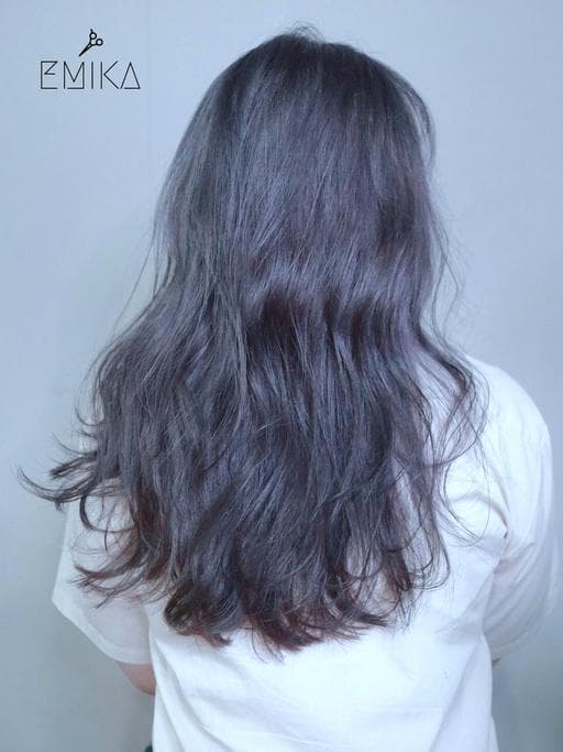 女生長髮、女生染髮、不用漂髮