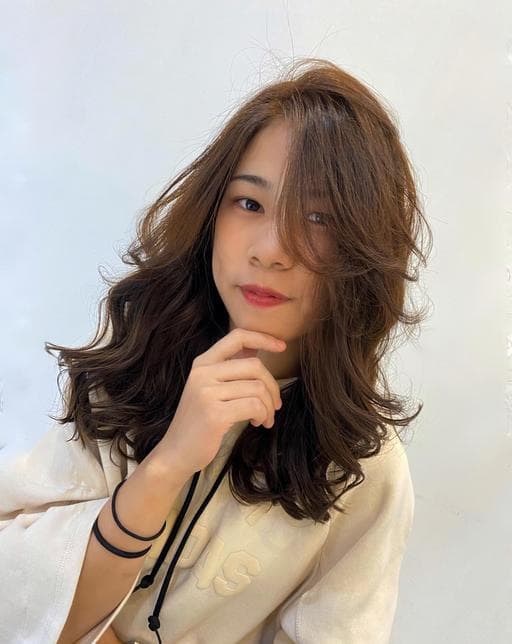 長瀏海、質感溫塑、女生長髮