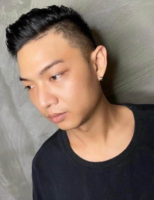 男生短髮、男生Undercut、韓系男生燙髮