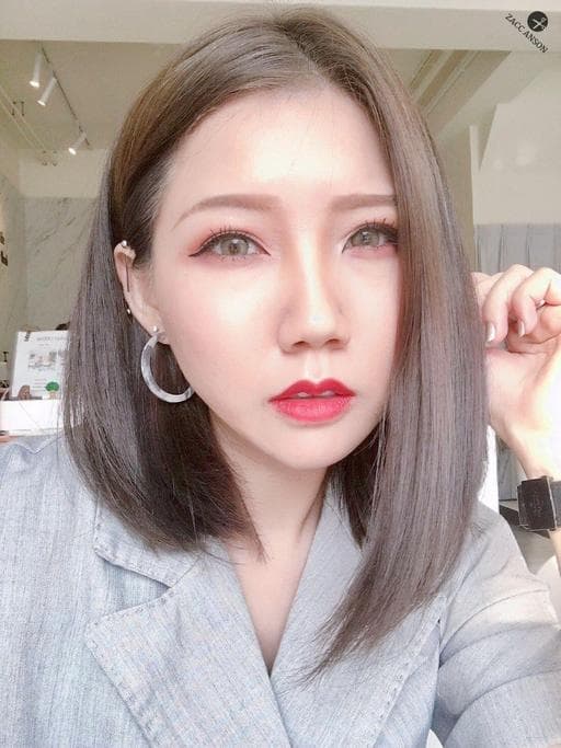 女生短髮、女生染髮、漂色