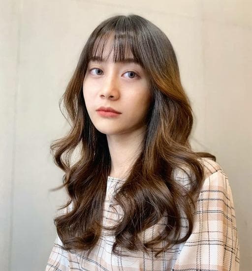 女生長髮、女生燙髮、溫塑燙