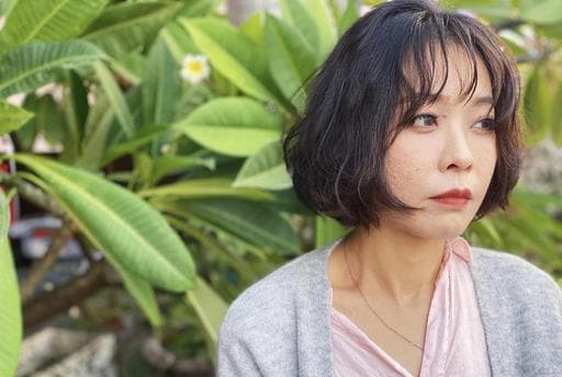 女生短髮、女生燙髮、溫塑燙