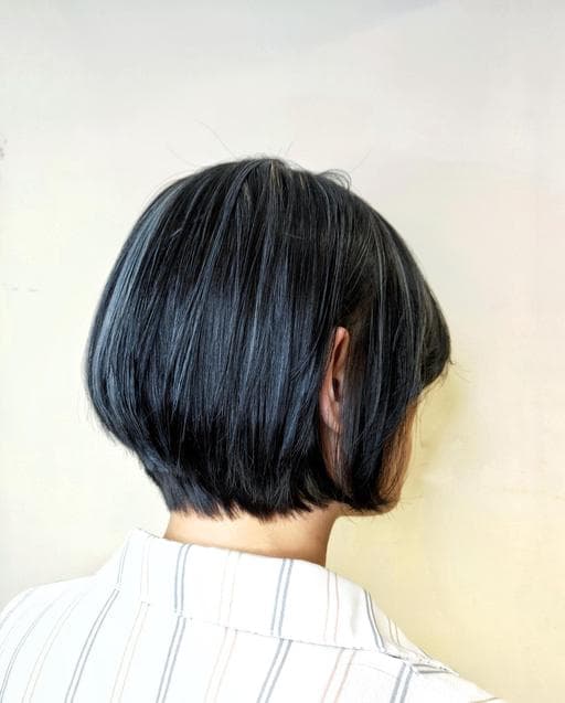女生短髮、特殊色、設計染