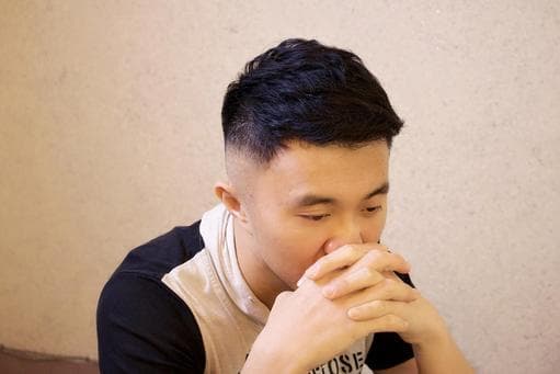男生短髮、男生燙髮、長臉