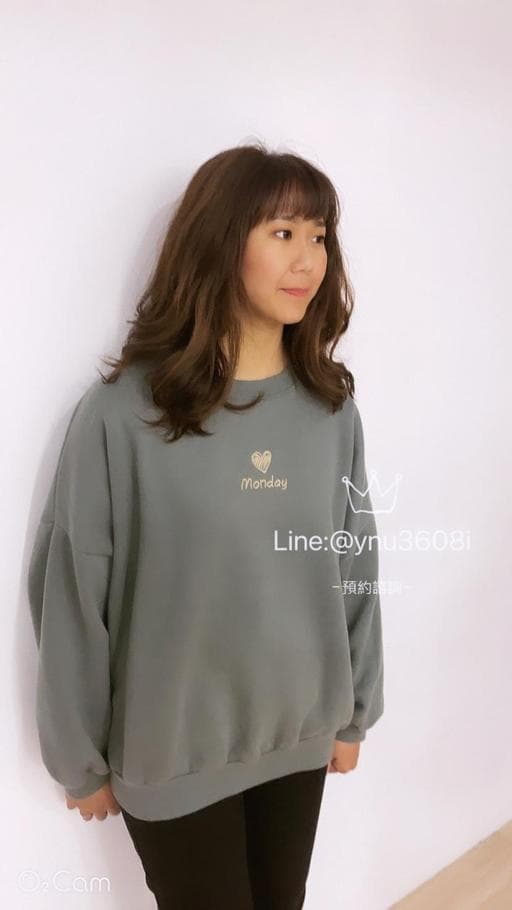 女生中長髮、女生染髮、不用漂髮