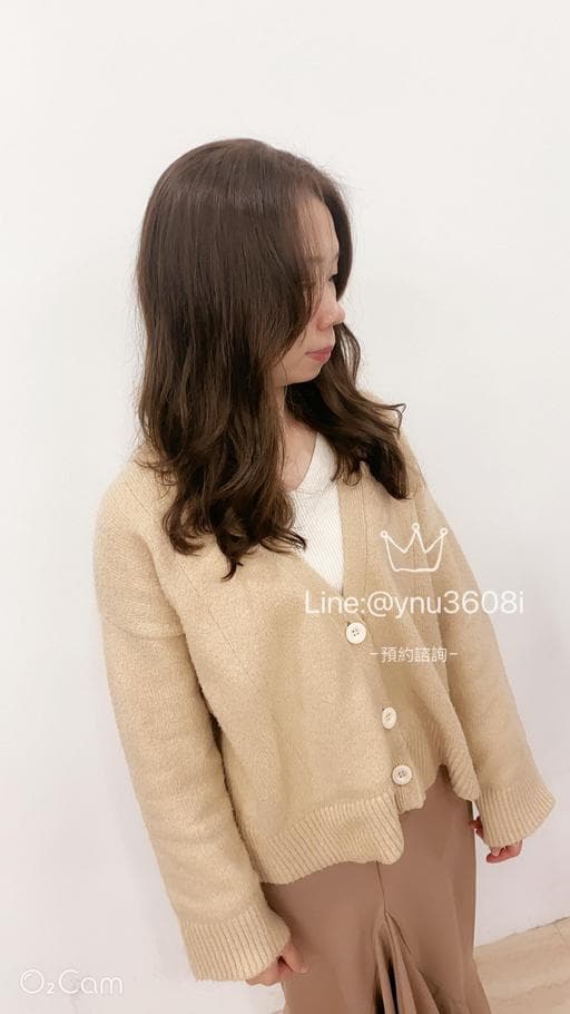 女生長髮、女生染髮、不用漂髮