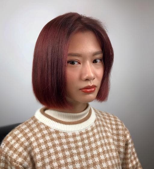 女生短髮、鮑伯頭、長瀏海