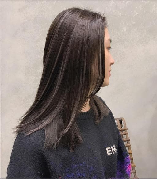 女生中長髮、女生染髮、漂色