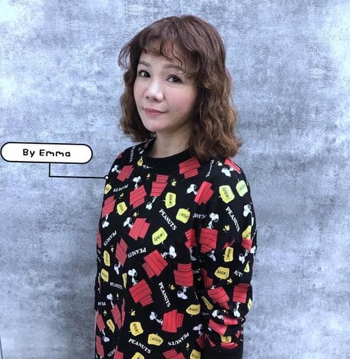 女生中長髮、女生染髮、不用漂髮