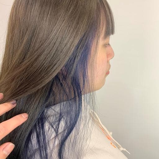 女生長髮、女生染髮、圓臉