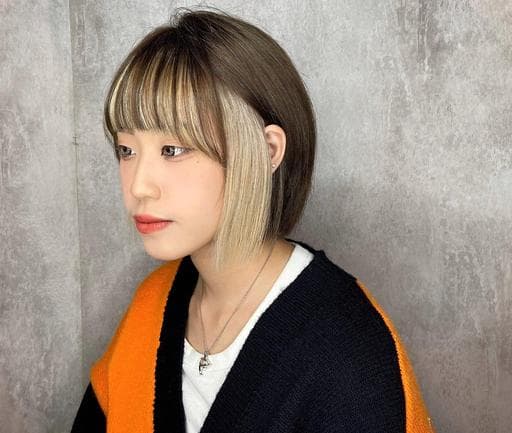 女生染髮、漂色、女生短髮