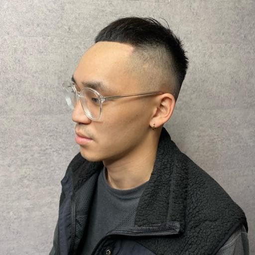 短瀏海、男士剪裁、男生髮型